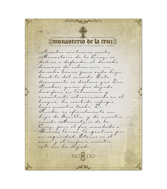 Monasterio De La Cruz document